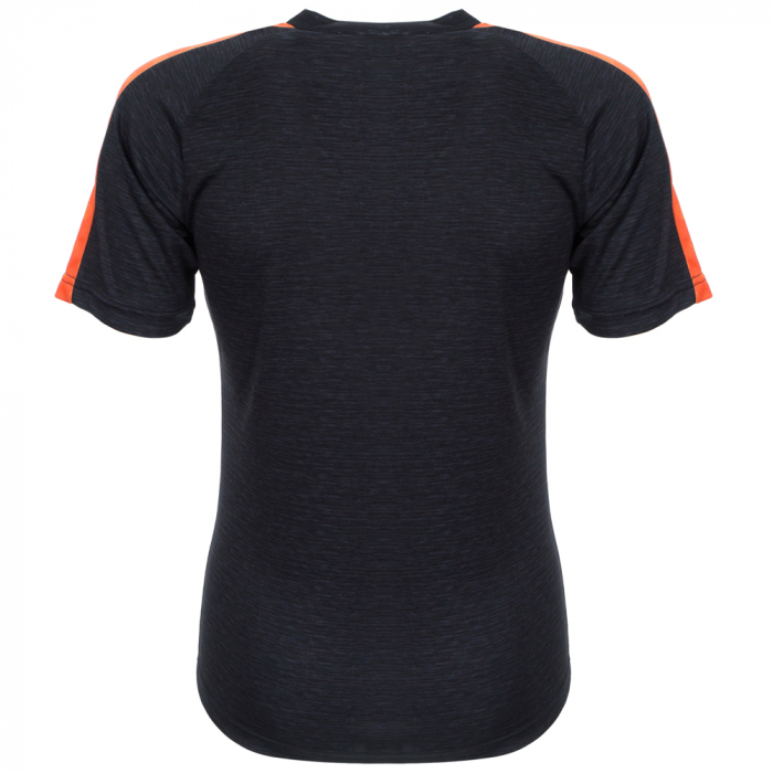 Marl Polyester Shoulder Panel T Shirt 
