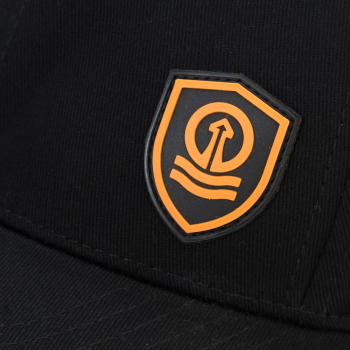 Baseball Cap Tower Shield Black