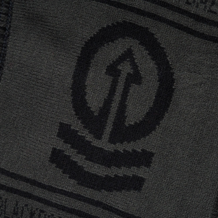 Black on Black Tower Scarf