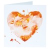 Watercolour Heart Card