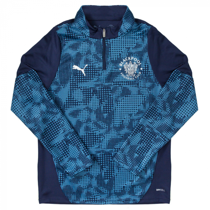 Puma TeamCUP 1/4 Zip Top Junior