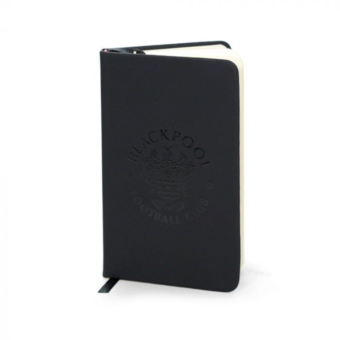 Black on Black Hardback Mini A6 Notebook