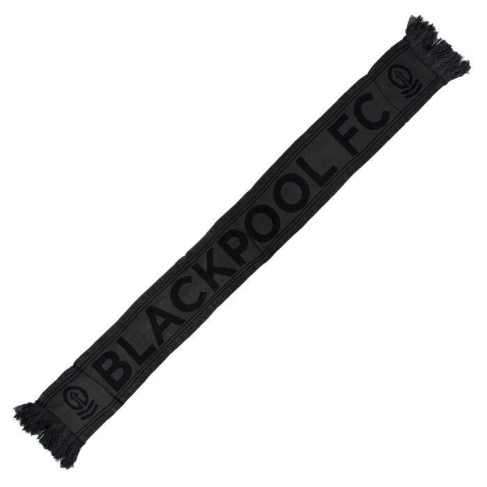 Black on Black Tower Scarf