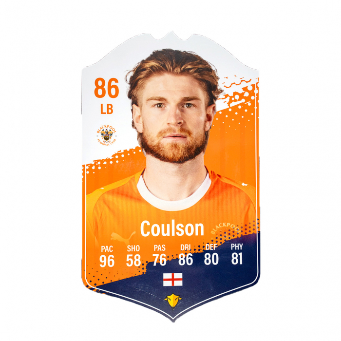 Coulson A3 Player Card 25-26