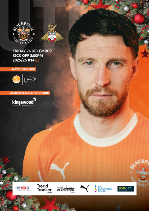 Programme Blackpool FC Doncaster Rovers FC